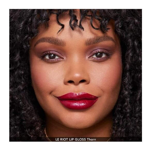 HAUS LABS by Lady Gaga LE RIOT LIP GLOSS Ultra Shine‎ Color THORN - MSRP $35 - Picture 3 of 7